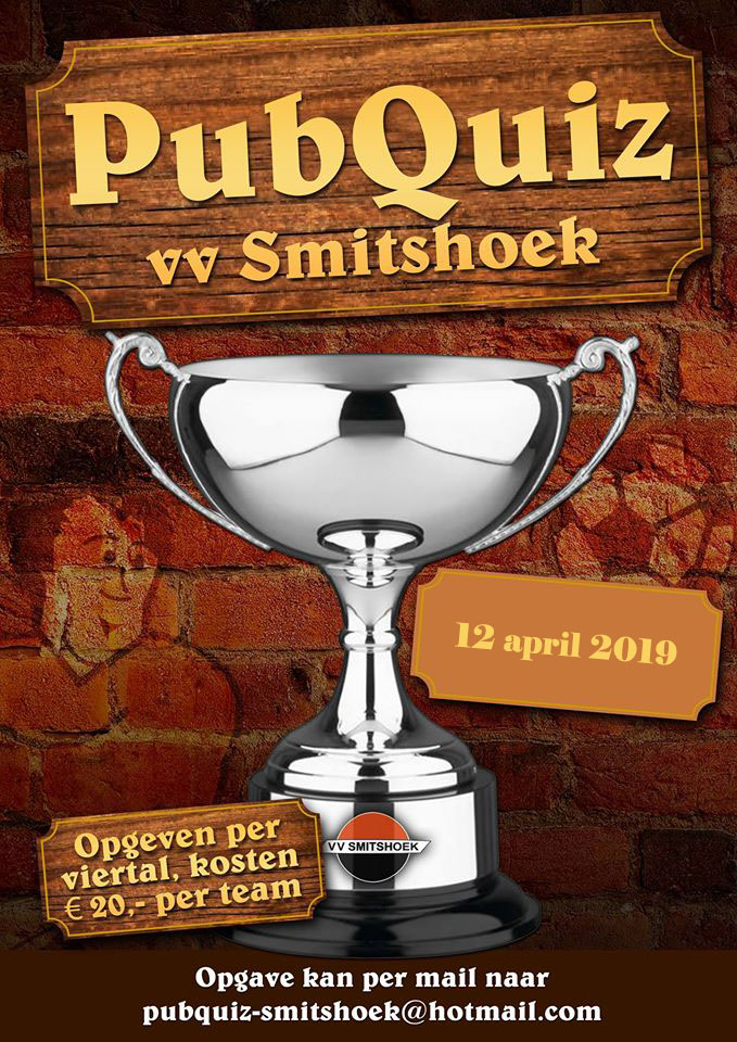 Geachte Smitshoeker, quizzer, vrienden, bekenden etc.,